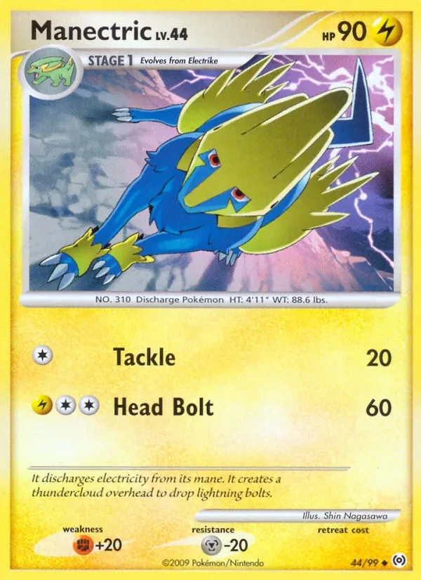 Manectric 44/99 Arceus Pokémon kaart