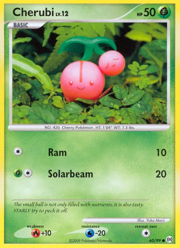 Carta Pokémon Cherubi 60/99 Arceus