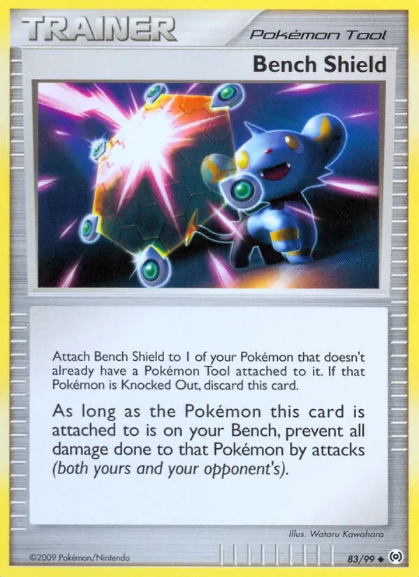 Bench Shield 83/99 Arceus Pokémon kaart