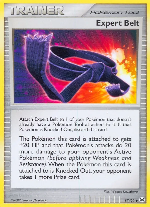 Expert Belt 87/99 Arceus Pokémon card
