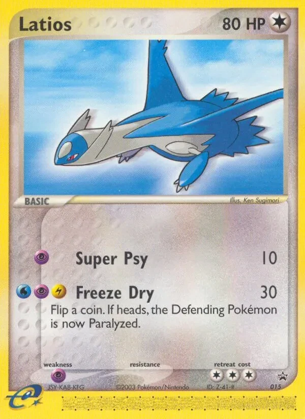 Latios 15/40 Nintendo Black Star Promos Pokémon Karte