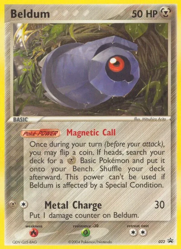 Beldum 22/40 Nintendo Black Star Promos Pokémon card