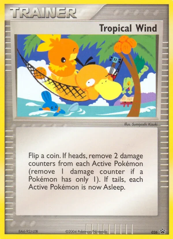 Tropical Wind 26/40 Nintendo Black Star Promos Pokémon Karte