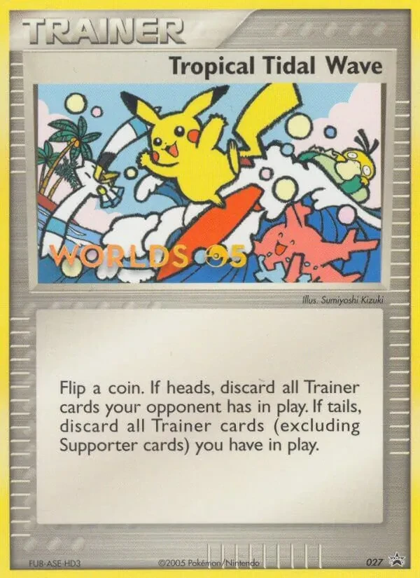 Tropical Tidal Wave 27/40 Nintendo Black Star Promos Pokémon card