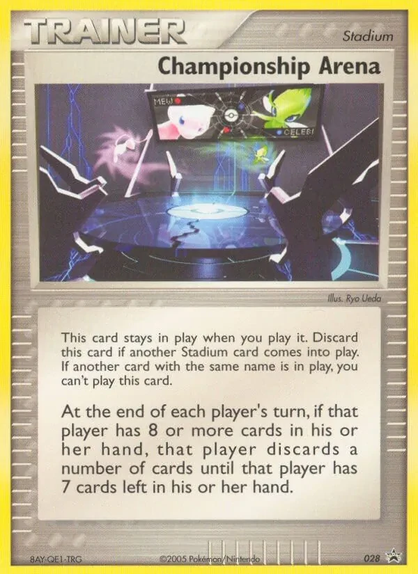 Championship Arena 28/40 Nintendo Black Star Promos Pokémon kaart