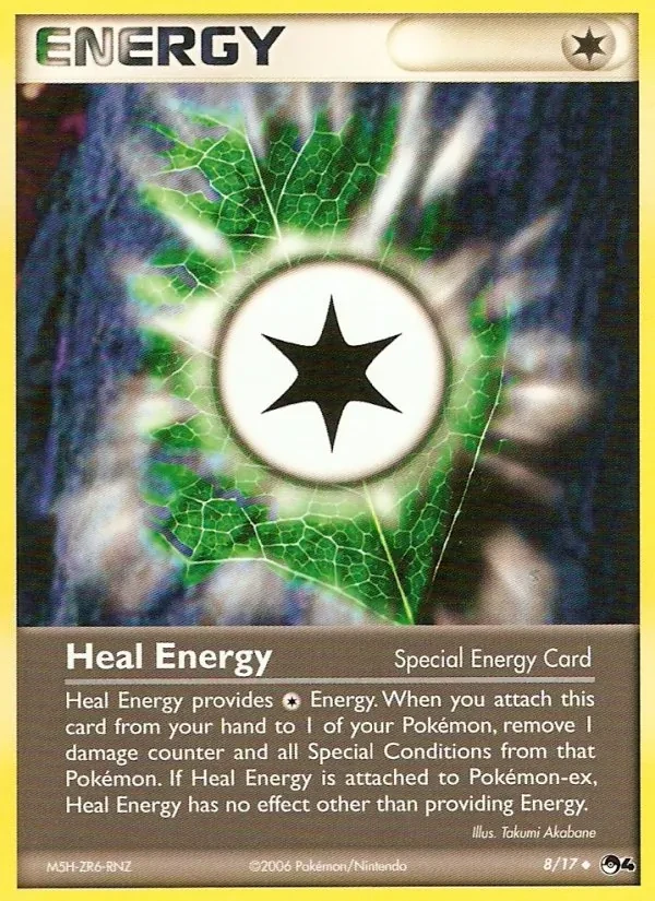 Heal Energy 8/17 POP Series 4 Pokémon card