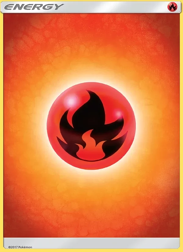 Fire Energy 165/149 Sun & Moon Pokémon card