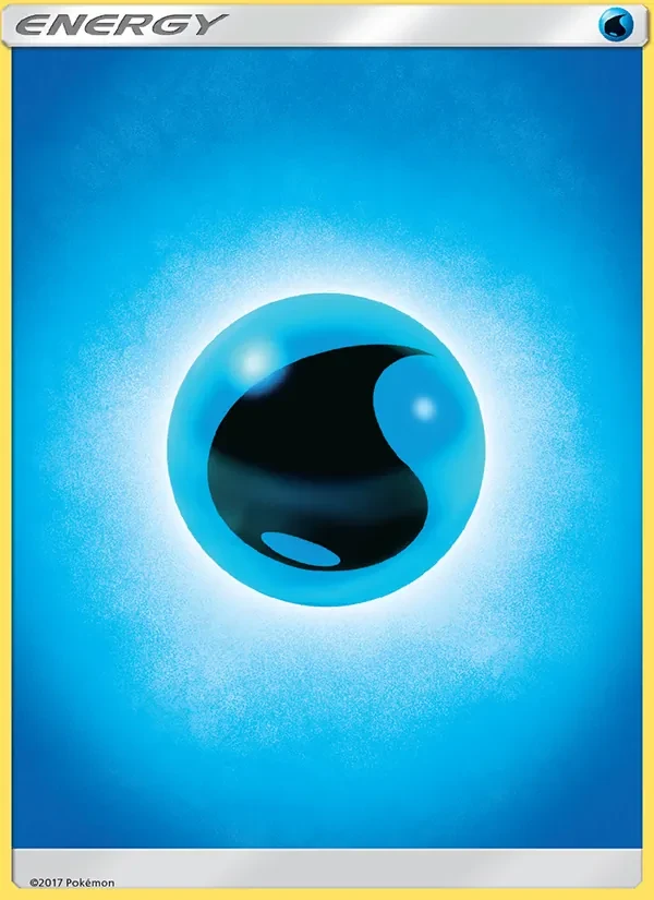 Water Energy 166/149 Sun & Moon Pokémon card