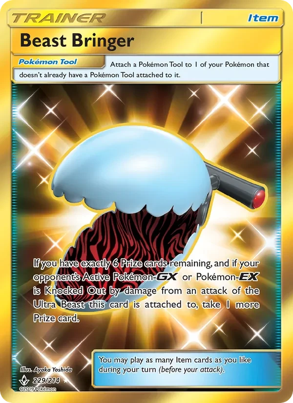 Beast Bringer 229/214 Unbroken Bonds Pokémon card