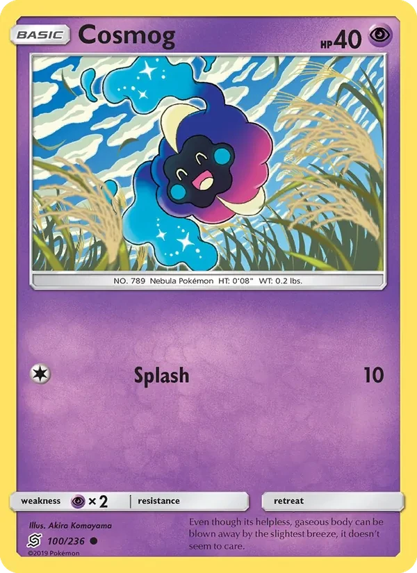 Cosmog 100/236 Unified Minds Pokémon card