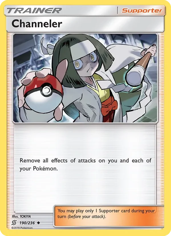 Channeler 190/236 Unified Minds Pokémon card