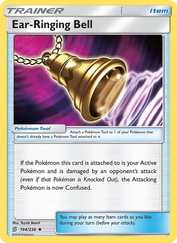 Ear-Ringing Bell 194/236 Unified Minds Pokémon card