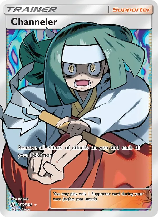 Channeler 232/236 Unified Minds Pokémon card