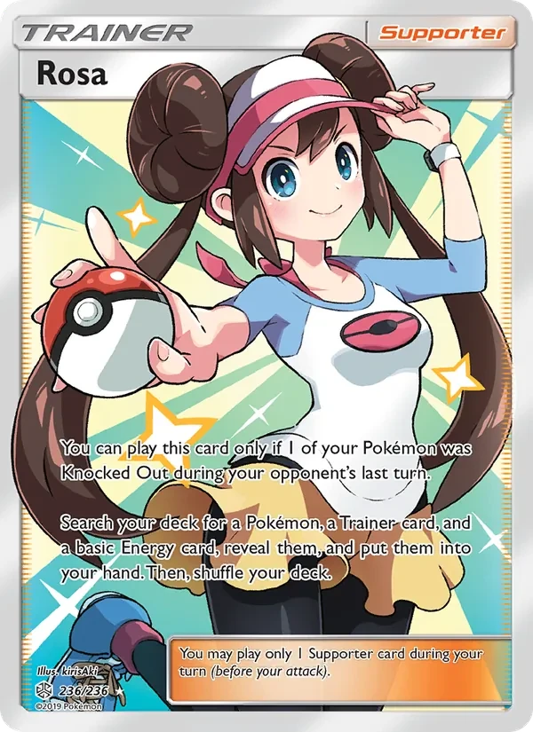 Carta Pokémon Rosa 236/236 Cosmic Eclipse