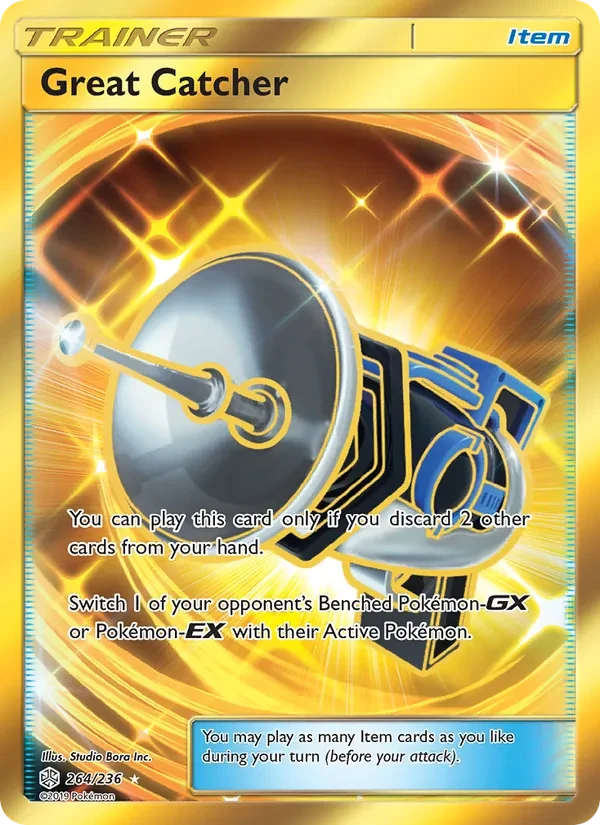 Great Catcher 264/236 Cosmic Eclipse Pokémon Karte