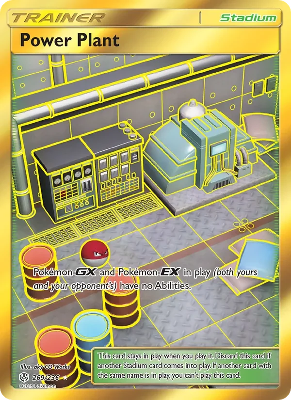 Power Plant 269/236 Cosmic Eclipse Pokémon card