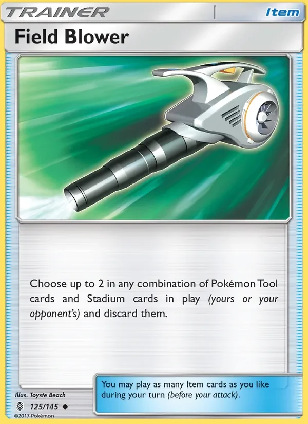 Field Blower 125/145 Guardians Rising Pokémon card