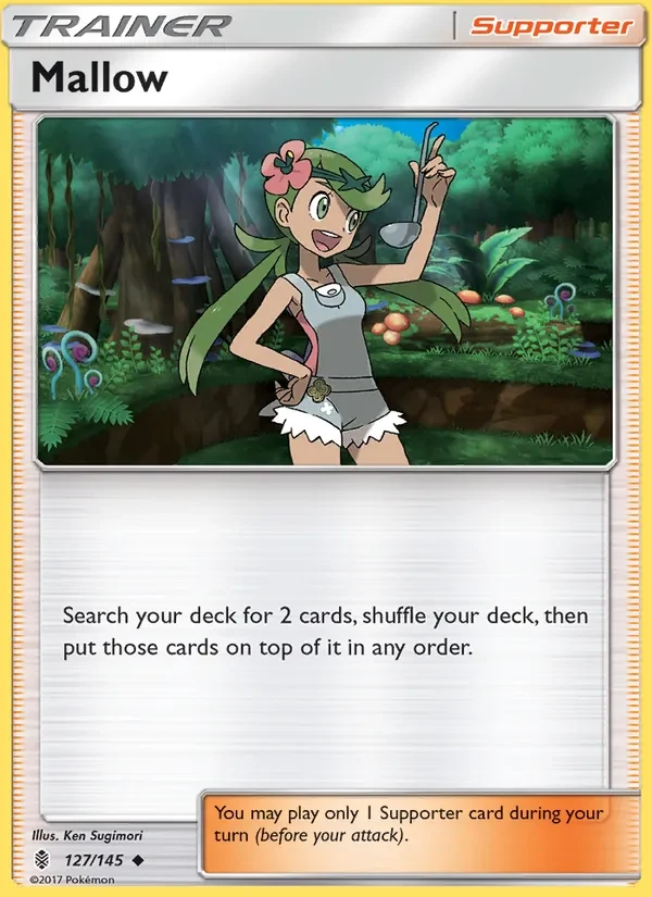 Mallow 127/145 Guardians Rising Pokémon card