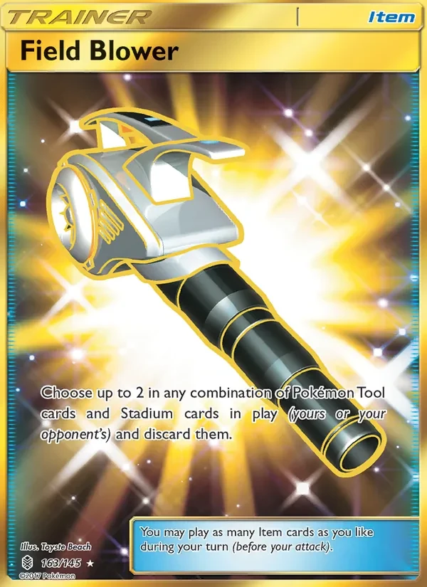 Field Blower 163/145 Guardians Rising Pokémon card