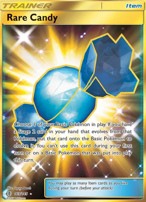 Rare Candy 165/145 Guardians Rising Pokémon Karte