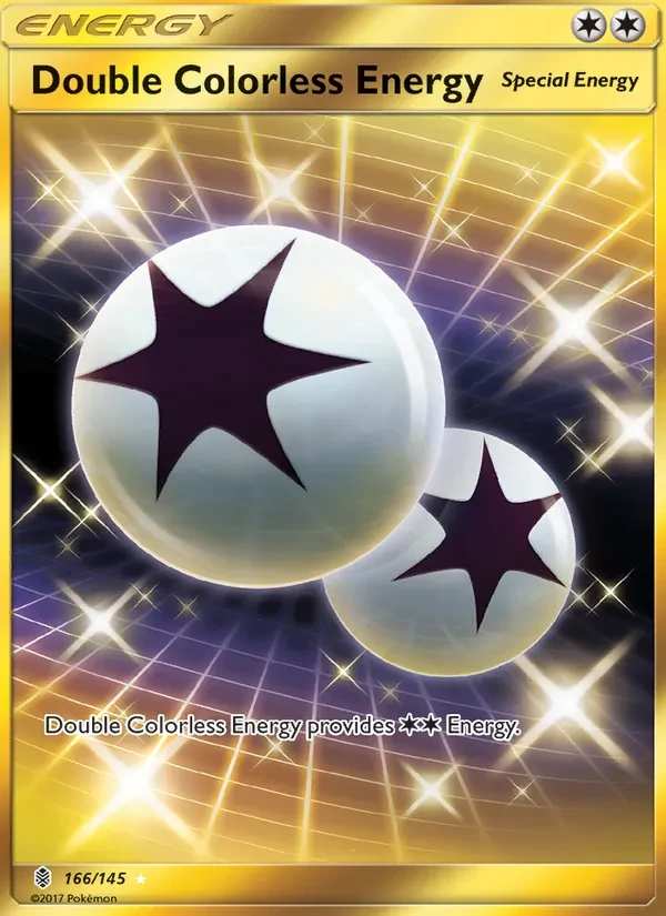 Double Colorless Energy 166/145 Guardians Rising Pokémon card