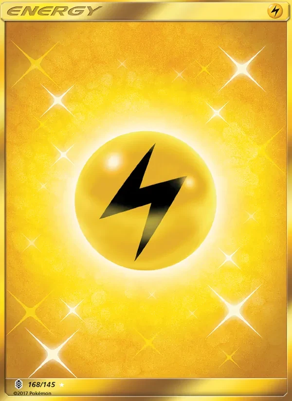 Lightning Energy 168/145 Guardians Rising Pokémon card