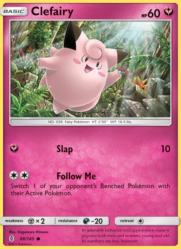 Clefairy 88/145 Guardians Rising Pokémon Karte