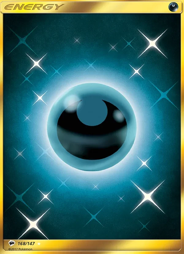 Darkness Energy 168/147 Burning Shadows Pokémon card