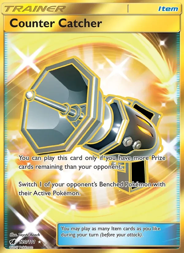 Counter Catcher 120/111 Crimson Invasion Pokémon card