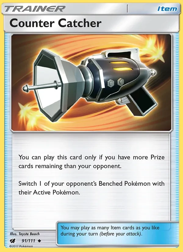 Counter Catcher 91/111 Crimson Invasion Pokémon card
