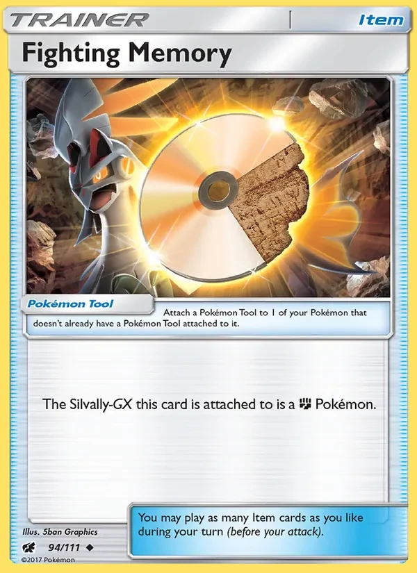Fighting Memory 94/111 Crimson Invasion Pokémon card