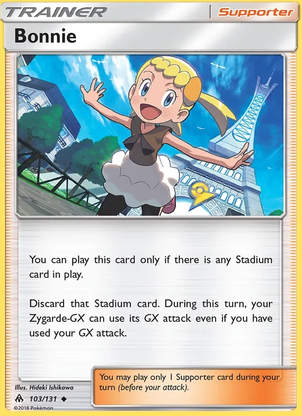 Bonnie 103/131 Forbidden Light Pokémon card
