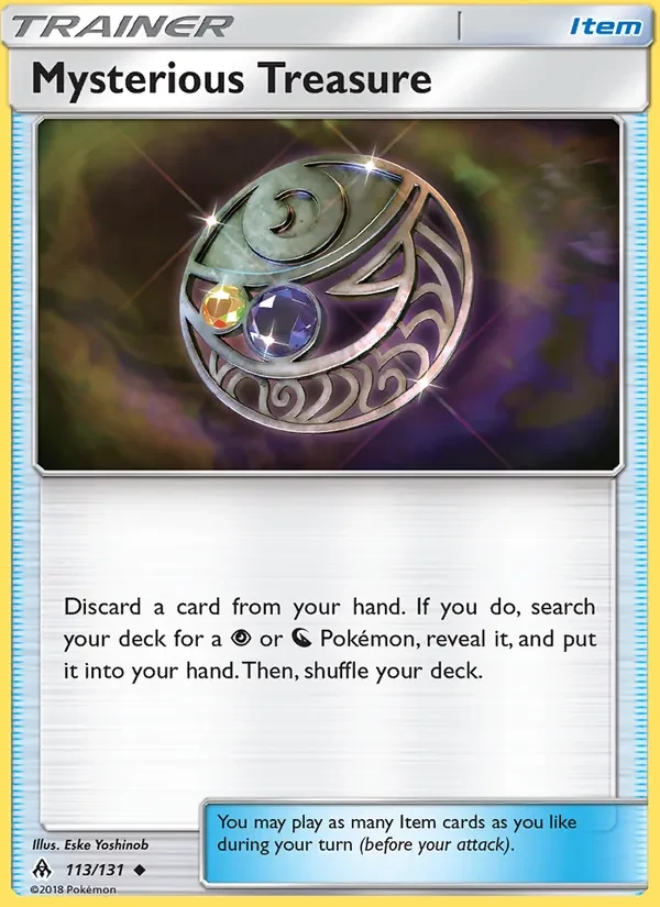 Mysterious Treasure 113/131 Forbidden Light Pokémon card