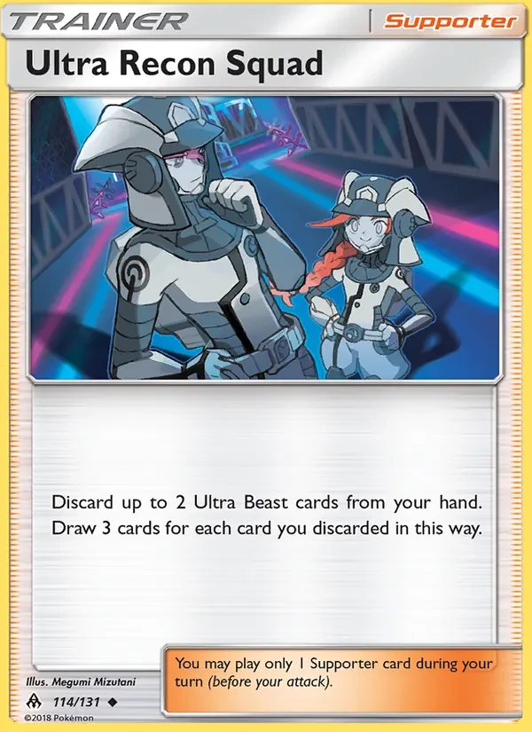 Ultra Recon Squad 114/131 Forbidden Light Pokémon card