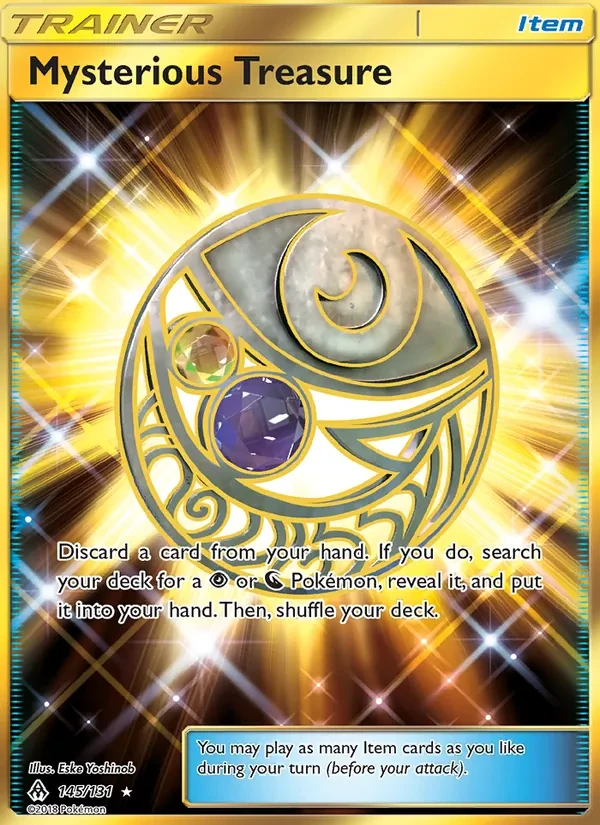 Mysterious Treasure 145/131 Forbidden Light Pokémon card