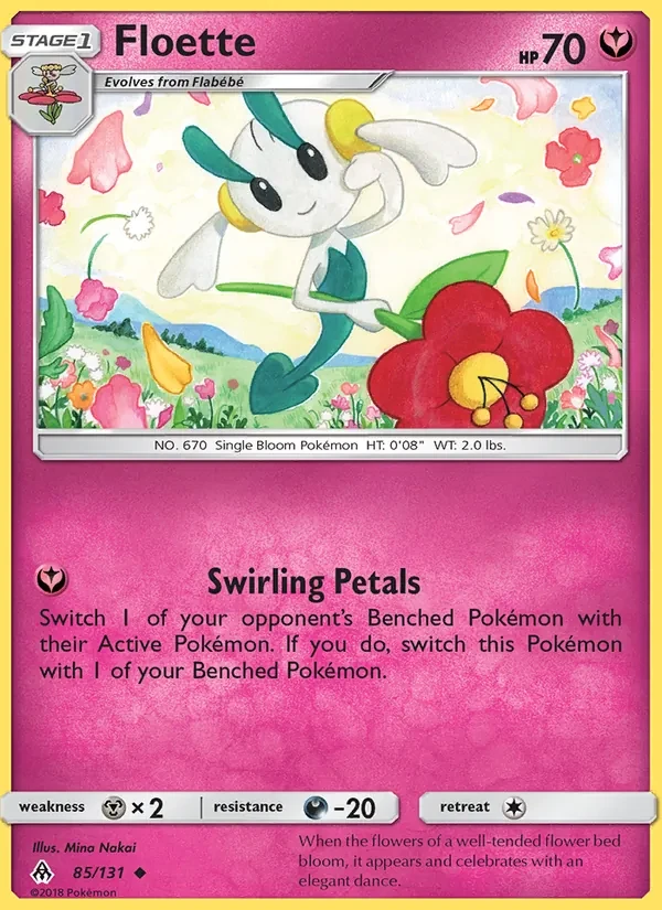 Floette 85/131 Forbidden Light Pokémon Karte
