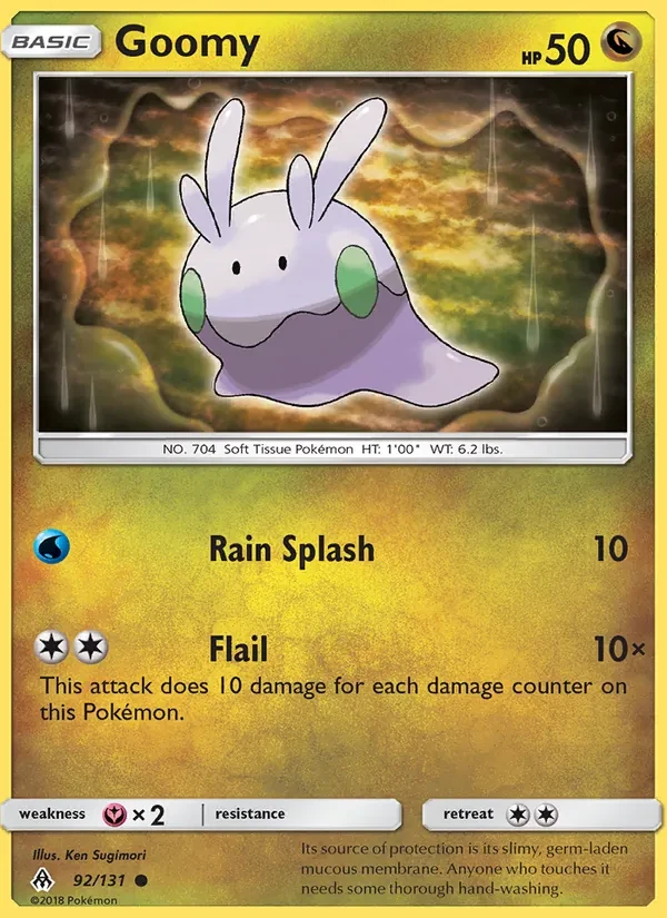 Goomy 92/131 Forbidden Light Pokémon card