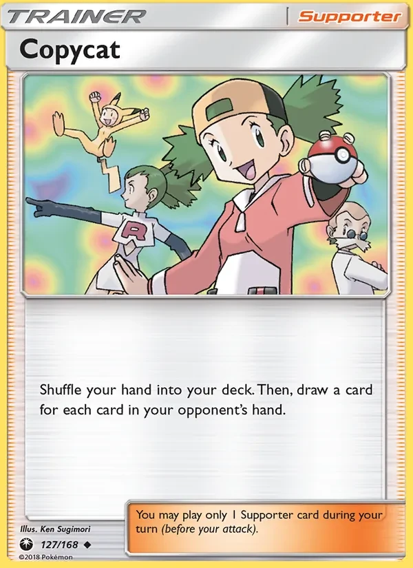 Copycat 127/168 Celestial Storm Pokémon card