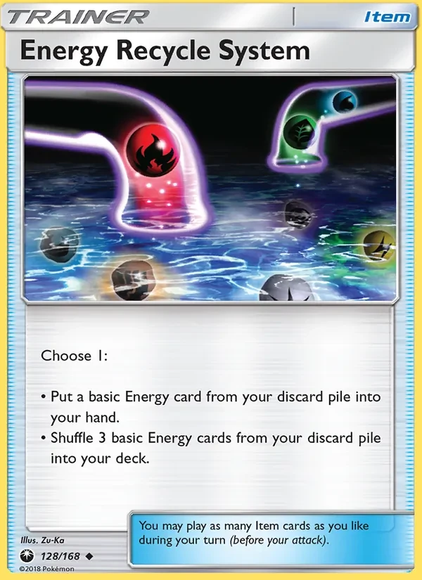 Energy Recycle System 128/168 Celestial Storm Pokémon card