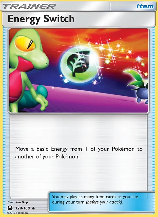 Energy Switch 129/168 Celestial Storm Pokémon card
