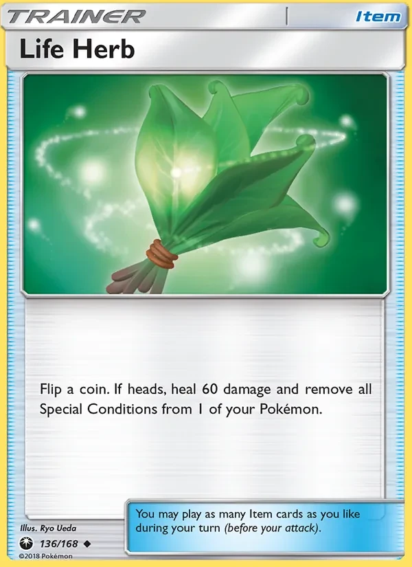 Life Herb 136/168 Celestial Storm Pokémon card