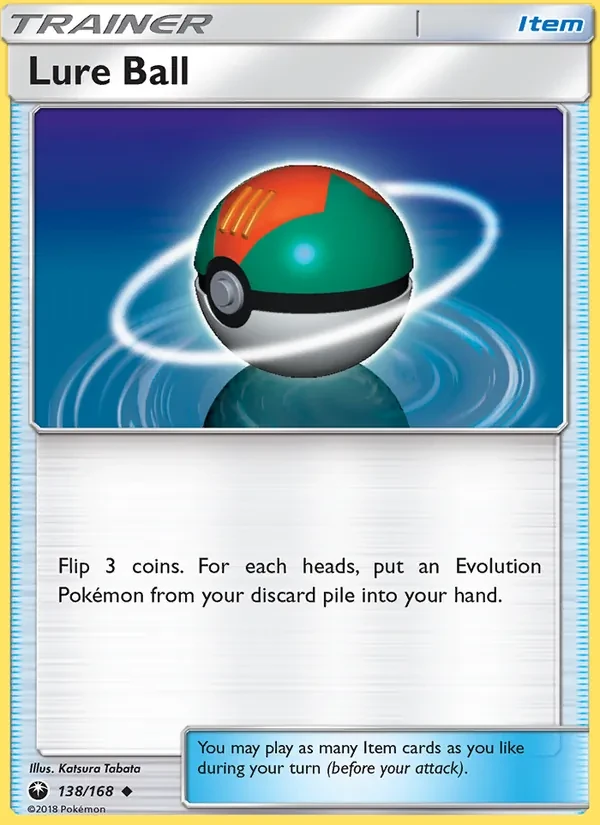 Lure Ball 138/168 Celestial Storm Pokémon card