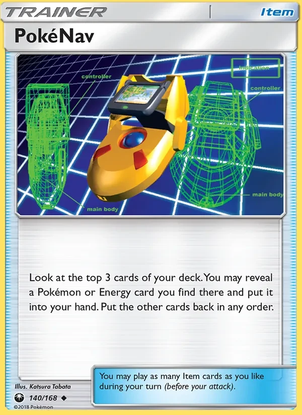 Carte Pokémon PokéNav 140/168 Celestial Storm