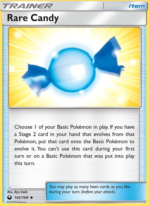 Rare Candy 142/168 Celestial Storm Pokémon card