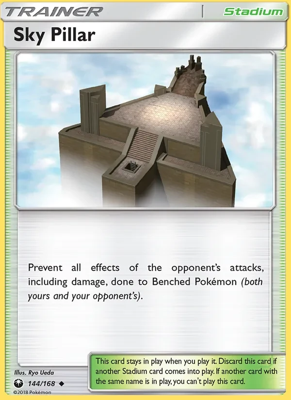 Sky Pillar 144/168 Celestial Storm Pokémon card