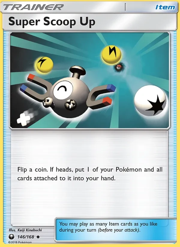 Super Scoop Up 146/168 Celestial Storm Pokémon Karte
