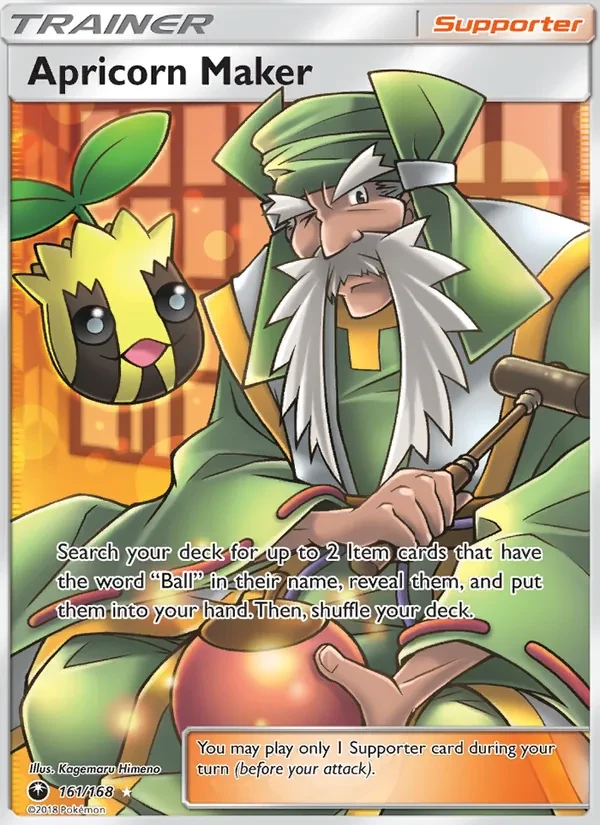 Apricorn Maker 161/168 Celestial Storm Pokémon card