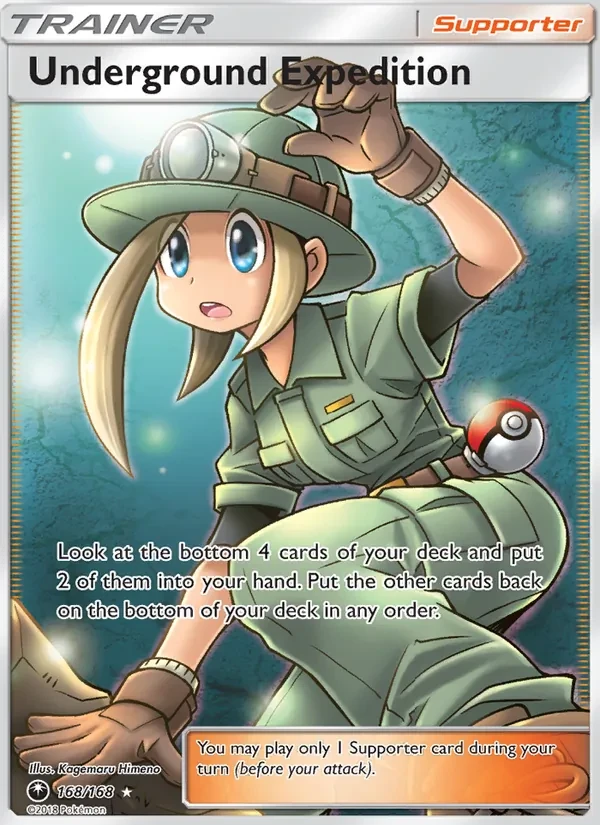 Underground Expedition 168/168 Celestial Storm Pokémon card