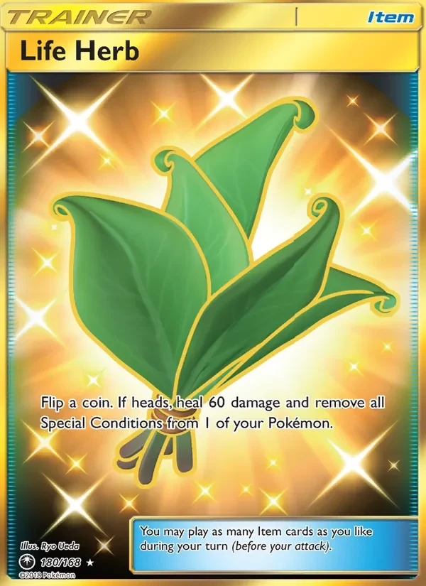 Life Herb 180/168 Celestial Storm Pokémon card