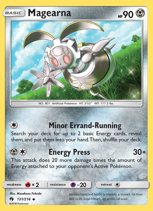 Magearna 131/214 Lost Thunder Pokémon card